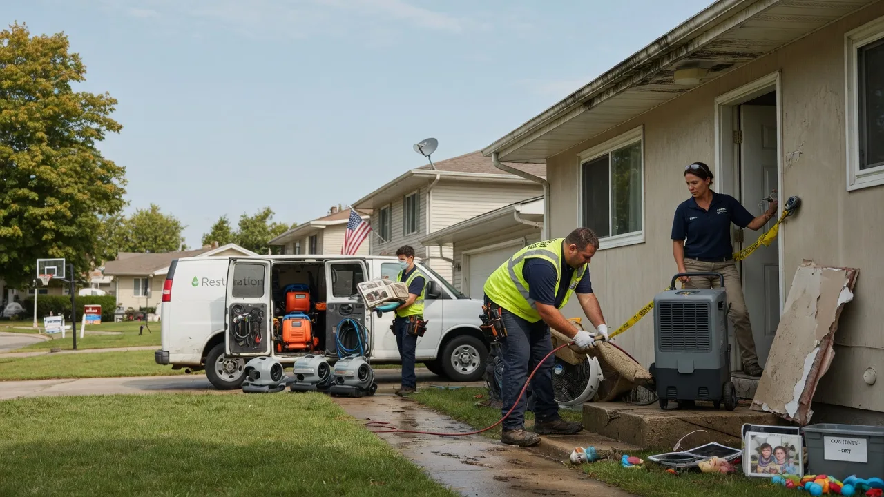 Water Damage Restoration in Marcellus, MI near me